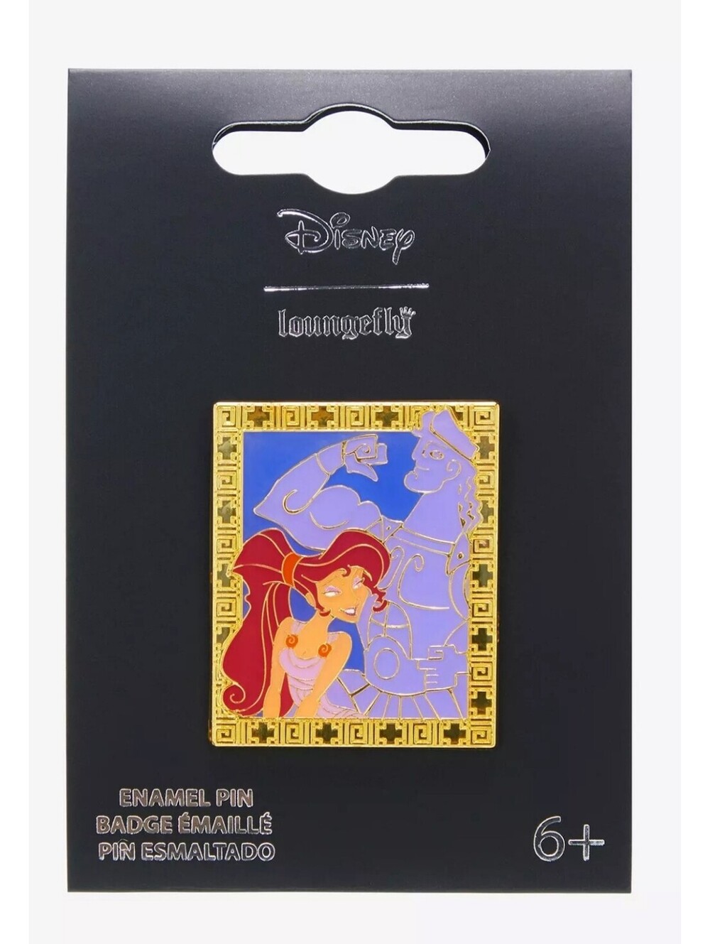 Loungefly Disney Hercules Meg & Hercules Frame Enamel Pin